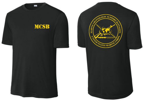 MCSB - Black Performance Short Sleeve Shirt