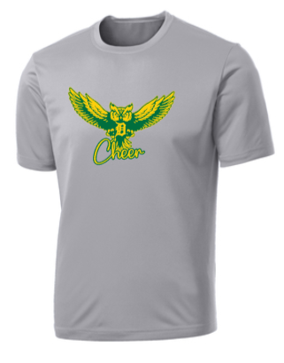 Dundalk Cheer - OWLS Performance Short Sleeve (Grey, White or Green)