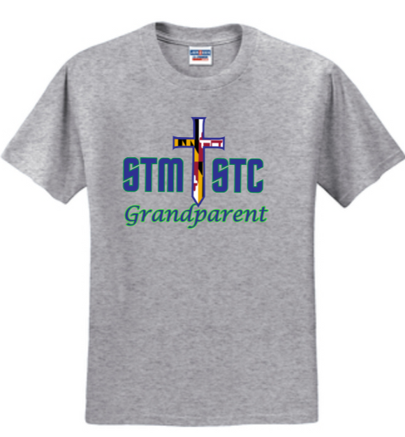 STM STC - Grandparent Flag Grey SS T Shirt