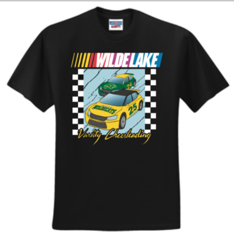 WLHS Cheer - Nascar Short Sleeve Shirt