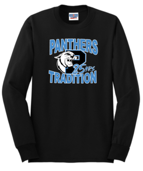 Panthers - 25th Anniversary Long Sleeve Shirt