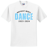 NMS Dance - DANCE - WHITE (Short Sleeve, Long Sleeve or Hoodie)