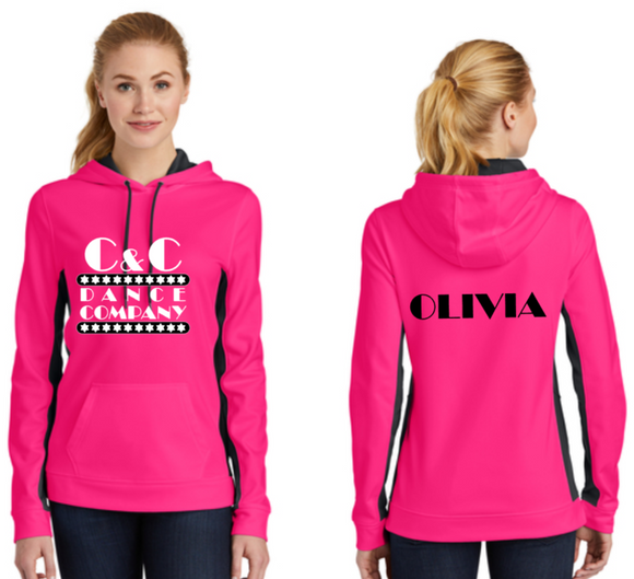 C&C Dance - Ladies Hoodie Sweatshirt