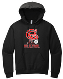 GB Volleyball - Official Hoodie Sweatshirt (Red, Black and White)