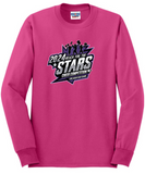 Reach for the Stars - Cheer Competition LONG SLEEVE SHIRT (Grey, Pink or Purple)