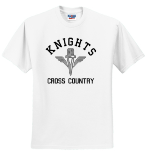 NCHS Cross Country - Official Short Sleeve T Shirt (Black, White, Red or Grey)