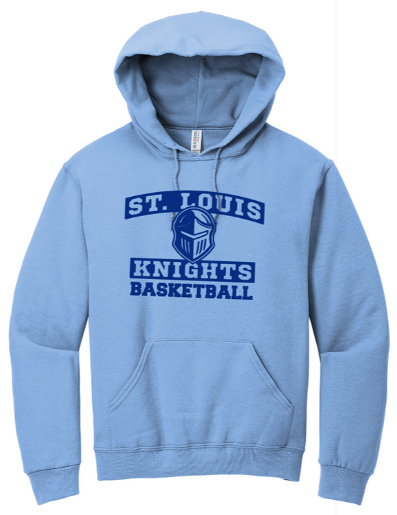 St. Louis Basketball - Classic - Hoodie (Navy Blue or Carolina Blue)