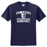 St. Louis Basketball - Short Sleeve Shirt (Carolina Blue or Navy Blue)