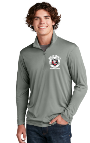 NCHS Women's Soccer - Official Competitor 1/4 Zip Pullover (Grey or Black)