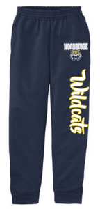 Woodridge Elementary - Navy Blue Jogger Sweatpants (Youth or Adult)