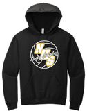 NHS Volleyball - Official Hoodie Sweatshirt (White, Black, or Grey)