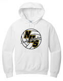 NHS Volleyball - Official Hoodie Sweatshirt (White, Black, or Grey)