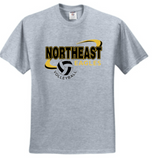 NHS Volleyball - Northeast Short Sleeve T Shirt (Black, White, or Grey)