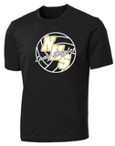 NHS Volleyball  - Official Performance Short Sleeve (White, Black, or Silver)