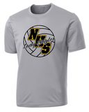 NHS Volleyball  - Official Performance Short Sleeve (White, Black, or Silver)