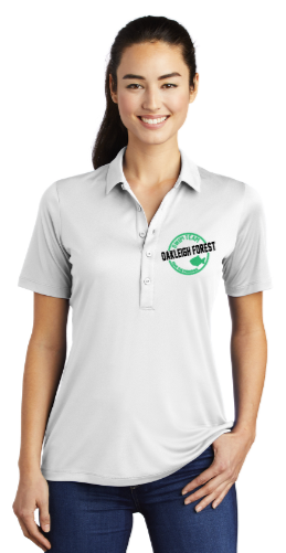 Oakleigh Forest - Official Women's Polo (White or Green)
