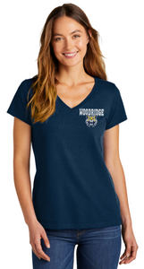 Woodridge Elementary -  Navy BLue Ladies VNeck