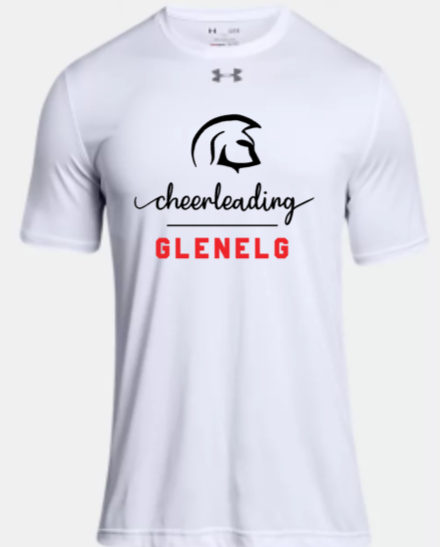 GHS Cheer Under Armour Performance Short Sleeve Shirt Red