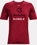 GHS Cheer - Under Armour Performance Short Sleeve Shirt (Red, White or Black)