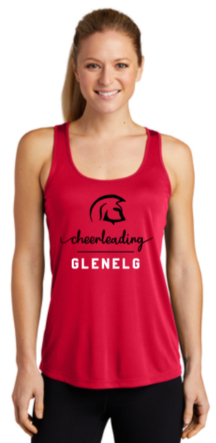 GHS Cheer - Performance Tank Top (Red, White or Black)