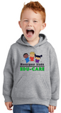 MSCS EDU-CARE - Hoodie Sweatshirt (Toddler, Youth or Adult) (Grey or Pink)