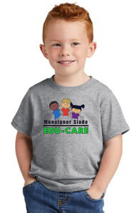 MSCS EDU-CARE - Short Sleeve Shirt (Toddler, Youth or Adult ) (Green, White or Grey)