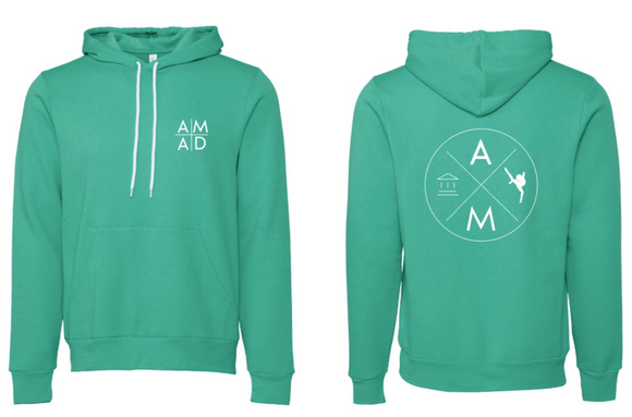 AMAD - Season 3 Teal Hoodie (Bella Canvas)