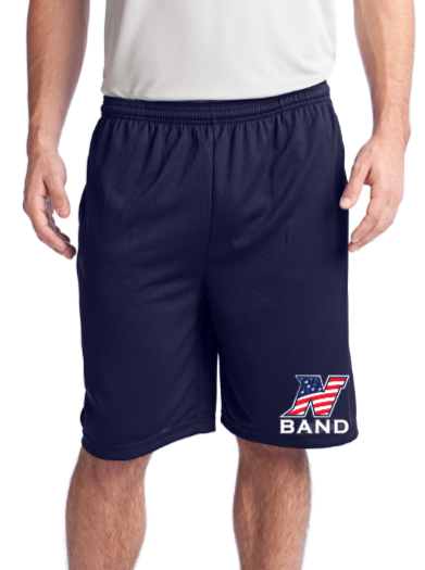 Northern Band - Navy Blue Mesh Shorts