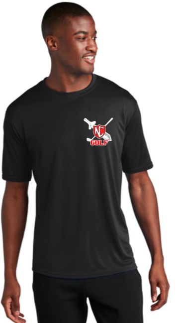 NC GOLF - Official Performance Short Sleeve (White or Silver)