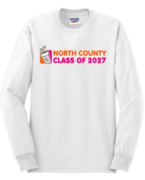 NCHS 2027 - Runnin' Long Sleeve Shirt (Youth and Adult)