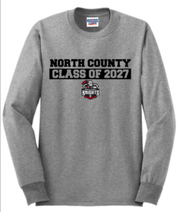 NCHS 27 - Knights - Long Sleeve Shirt (Youth and Adult)