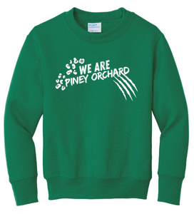 POES - WE ARE - Green Crew Neck Sweatshirt (Youth and Adult)