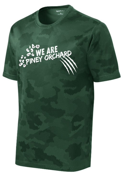 POES - WE ARE - Green Camo Hex Short Sleeve Shirt (Youth or Adult)