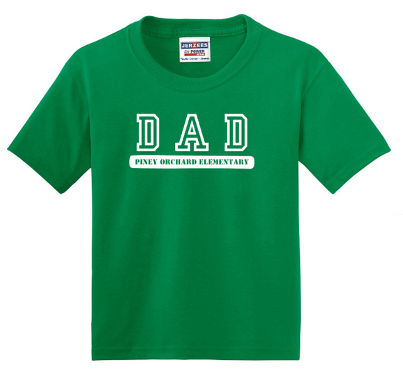 POES - DAD - Green Short Sleeve Shirt (Youth or Adult)