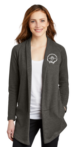 POES - STAFF - Ladies Interlock Cardigan (Printed)