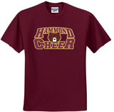 Hammond Cheer - Lettering Short Sleeve (Maroon, Grey or White)