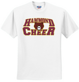 Hammond Cheer - Lettering Short Sleeve (Maroon, Grey or White)