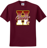 Hammond Cheer - Official Short Sleeve (Maroon, Grey or White)