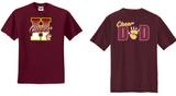 Hammond Cheer - Cheer Dad Short Sleeve (Maroon or White)