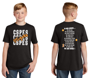 CSP Elementary - Tigers - Black District Short Sleeve Tee (Youth)