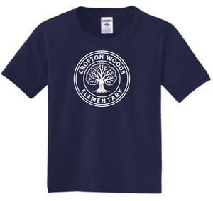 CWES - Circle Navy Blue Short Sleeve Shirt