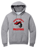 North County Volleyball- Official Hoodie Sweatshirt (Black, White or Grey)