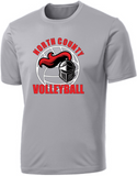 North County Volleyball- Short Sleeve Camohex Shirt (Black, White or Grey)