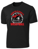 North County Volleyball- Official Performance Short Sleeve (White, Black or Grey)