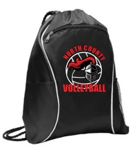 North County Volleyball- Official Cinch Pack (Black)