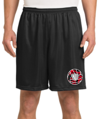 North County Volleyball- Official Mesh Shorts (Black)