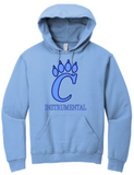 CHS Band - Instrumental Hoodie (White, Navy Blue or Carolina Blue)