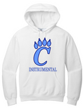 CHS Band - Instrumental Hoodie (White, Navy Blue or Carolina Blue)