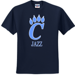 CHS Band - Jazz T Shirt (White, Navy Blue or Carolina Blue)