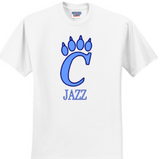 CHS Band - Jazz T Shirt (White, Navy Blue or Carolina Blue)